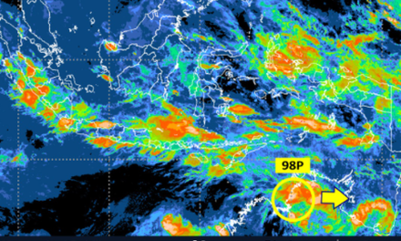Awas Cuaca Buruk! Bibit Siklon 98P Mulai Pengaruhi Perairan RI