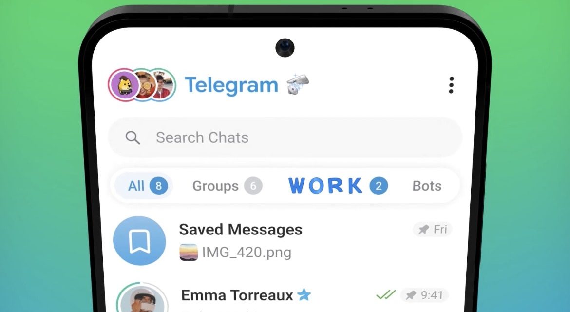 Telegram Update: HP Android, Tapi Tampilan Serasa iPhone