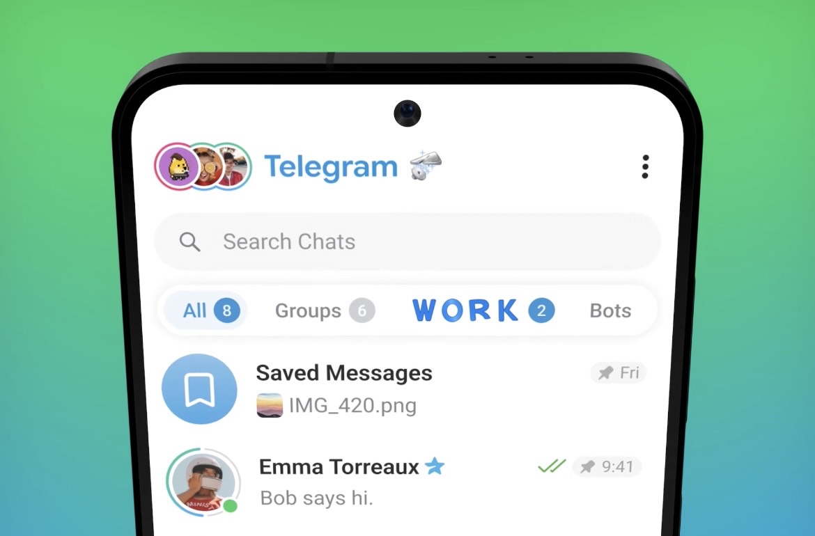 Telegram Update: HP Android, Tapi Tampilan Serasa iPhone