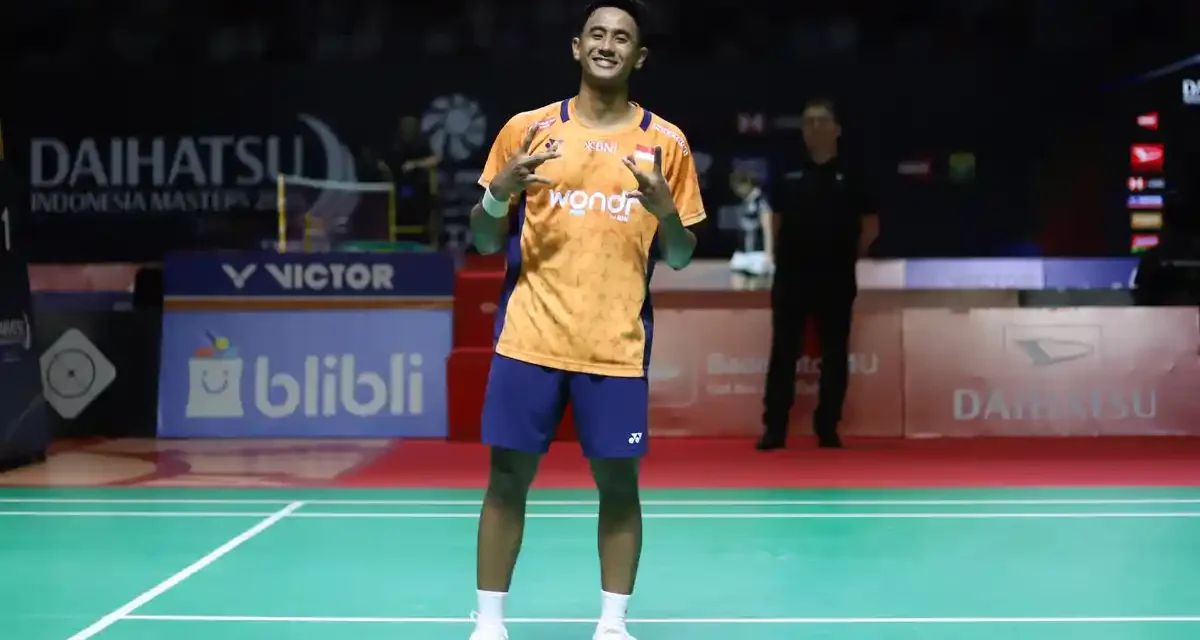 EFEK INDO MASTERS: Alwi Farhan Melesat Di Ranking BWF!