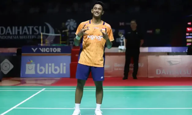 EFEK INDO MASTERS: Alwi Farhan Melesat Di Ranking BWF!